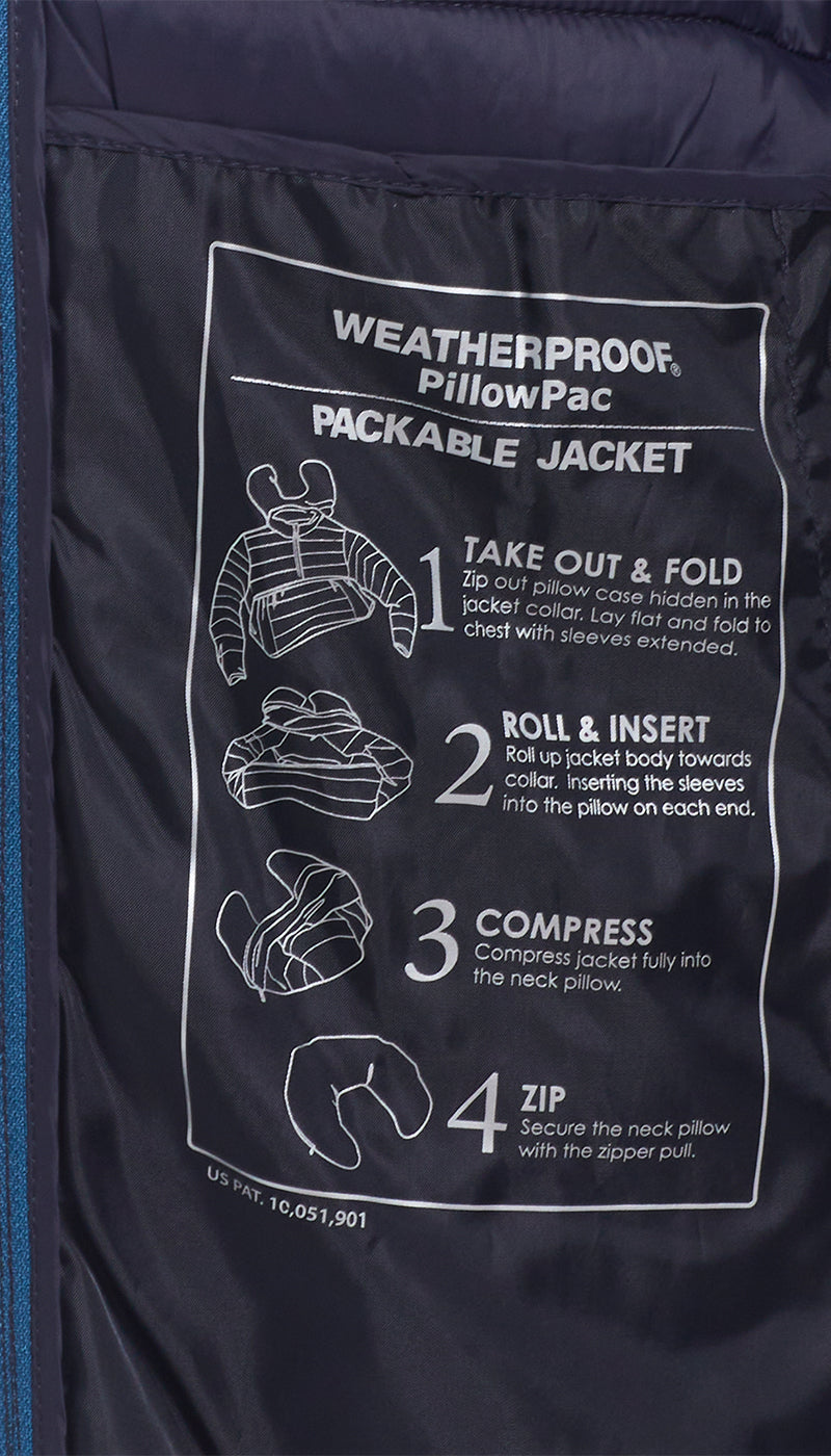 Weatherproof Women's PillowPac Puffer Jacket