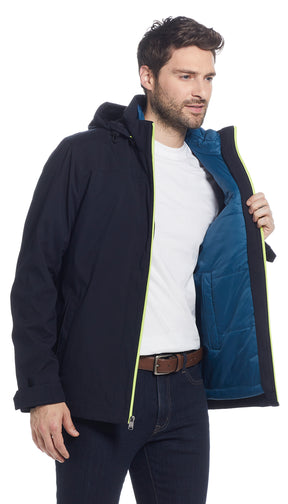 3 IN 1 SYSTEM JACKET WITH ZIP OUT VEST