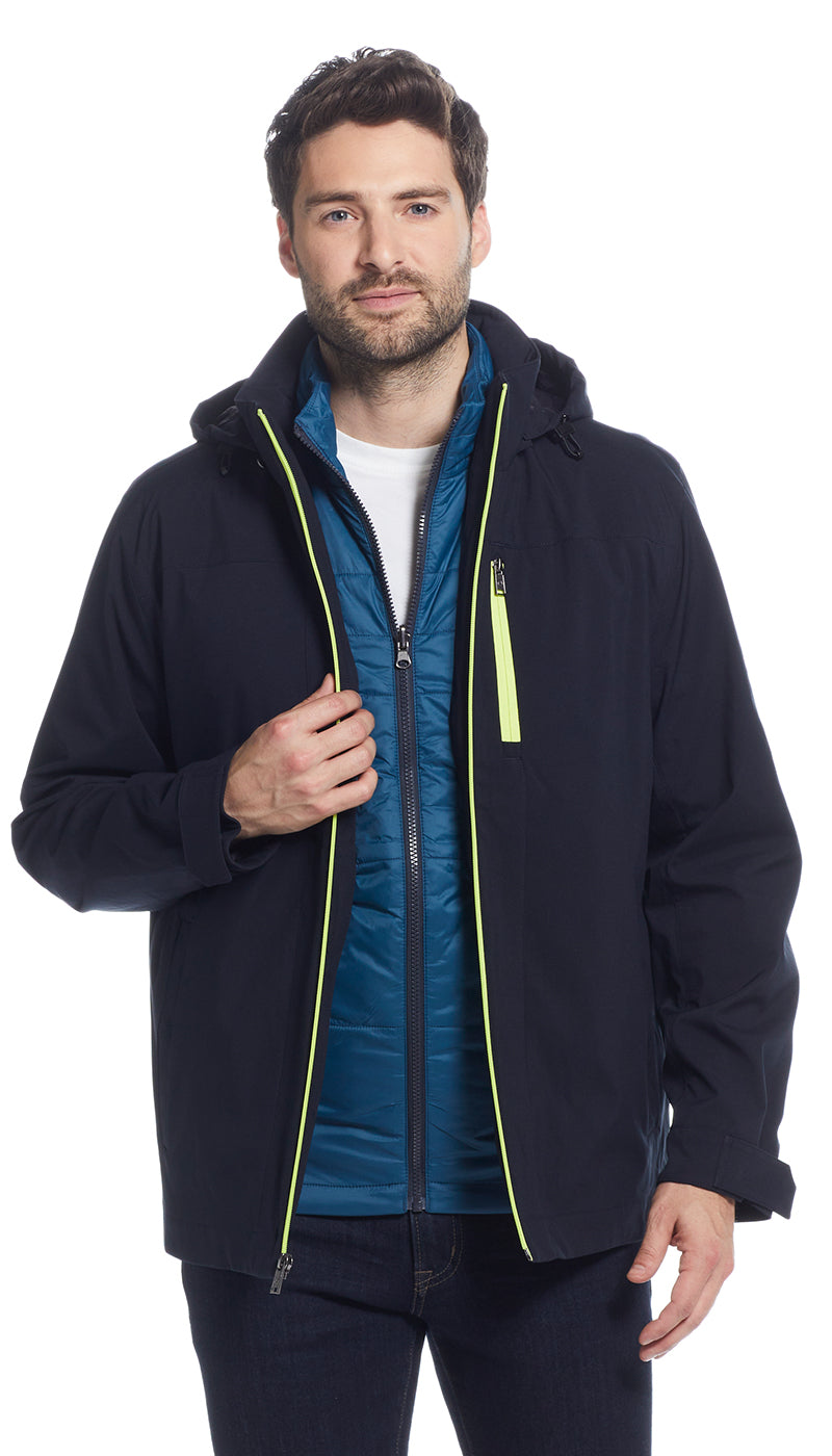 3 IN 1 SYSTEM JACKET WITH ZIP OUT VEST