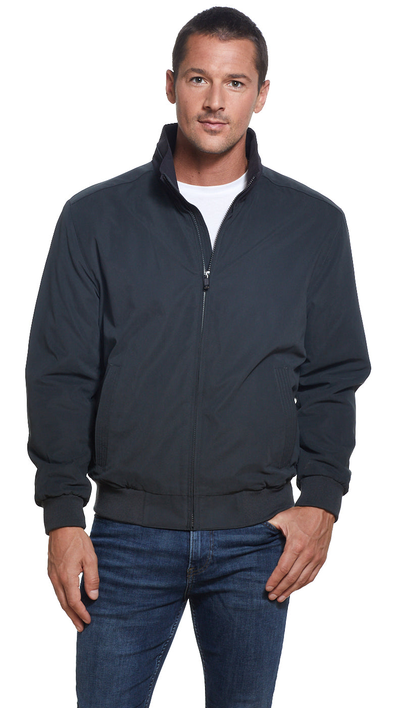 Weatherproof garment outlet jacket