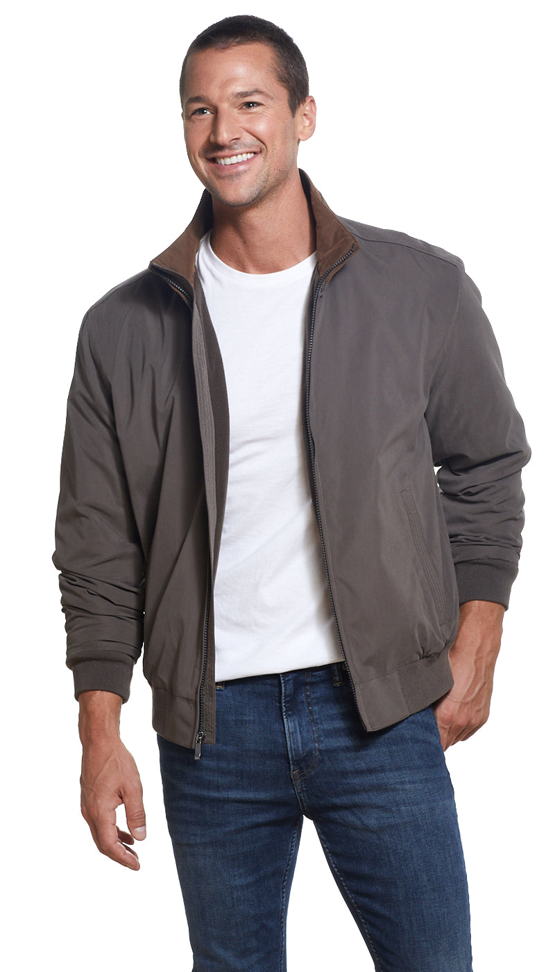 Microfiber 2025 bomber jacket