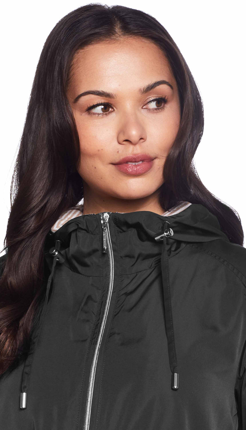 Ladies 2025 black anorak