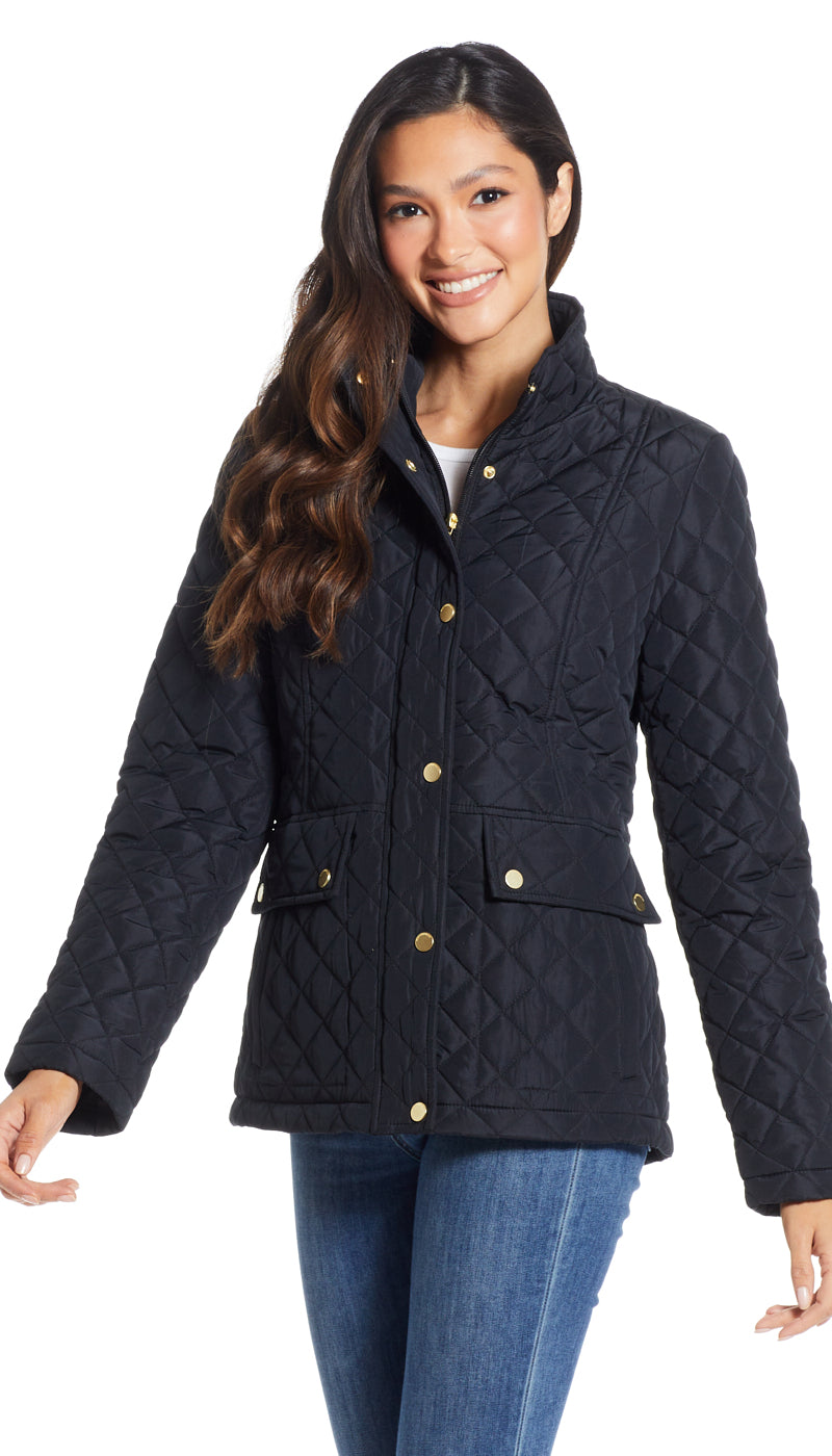 MODERN QUILTED BARN JACKET