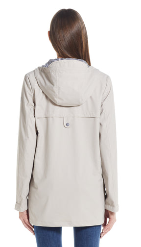 HOODED RAIN SLICKER - LIGHT WEIGHT