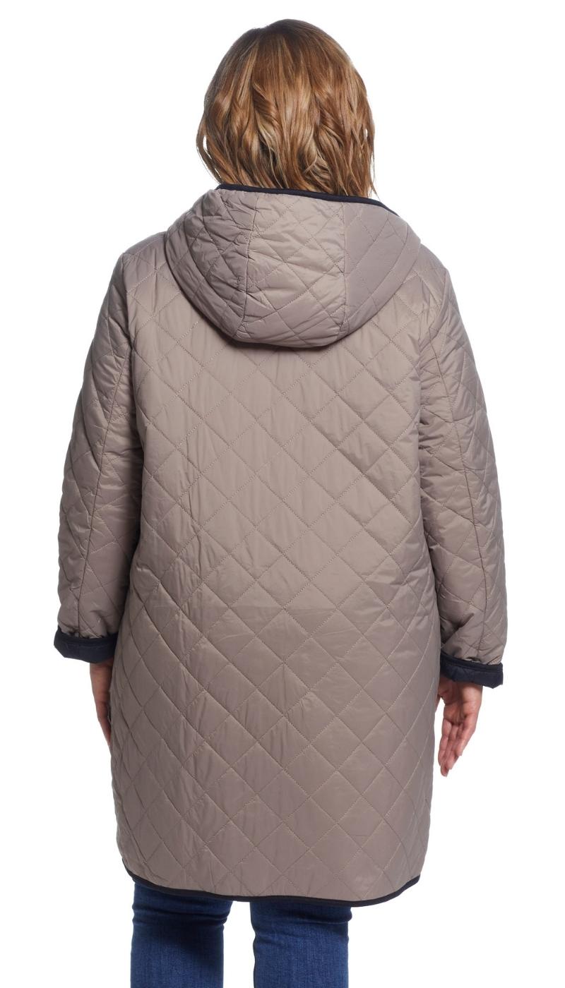 REVERSIBLE HOODED DUFFLE