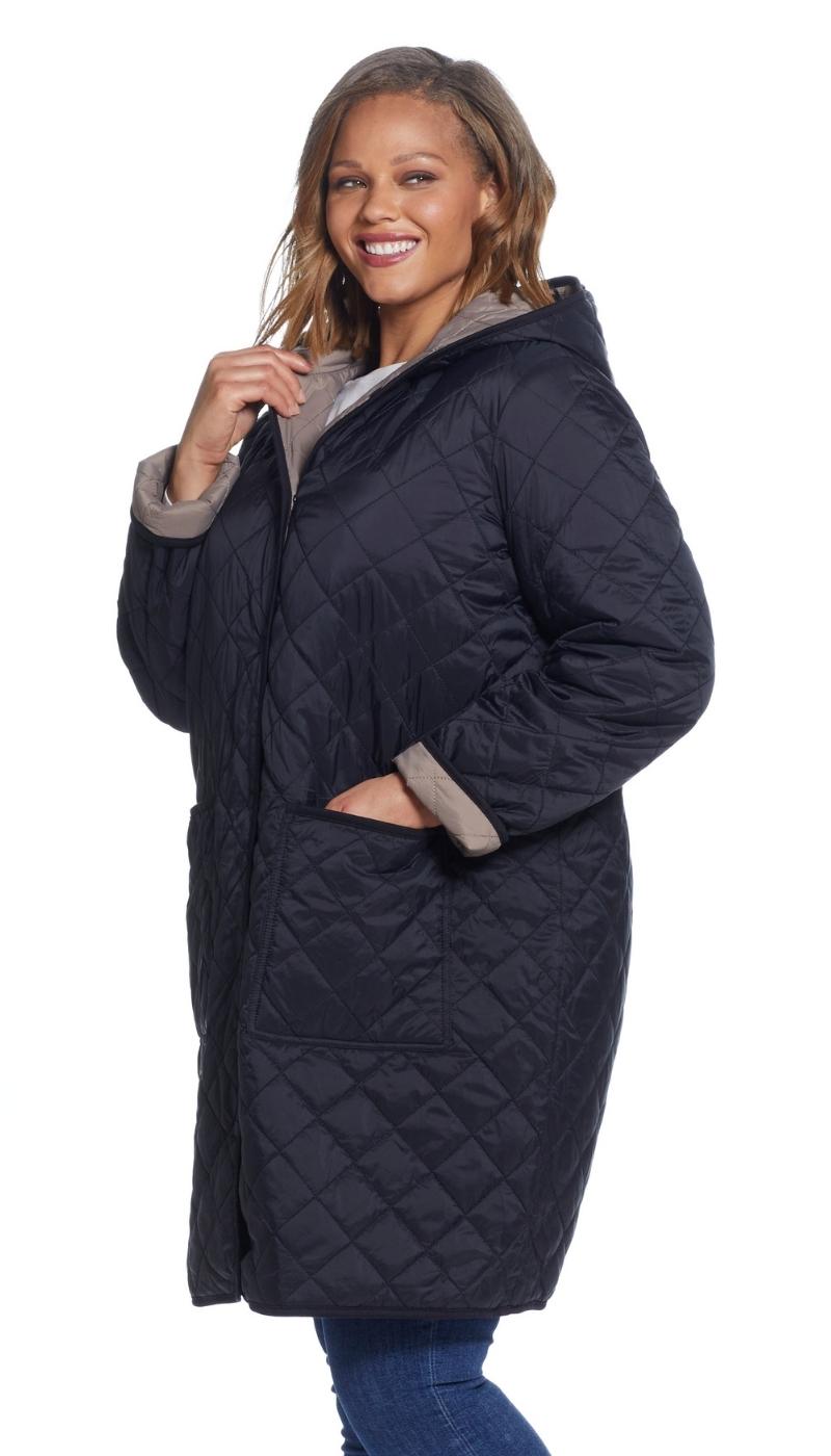 Plus size cheap duffle coat